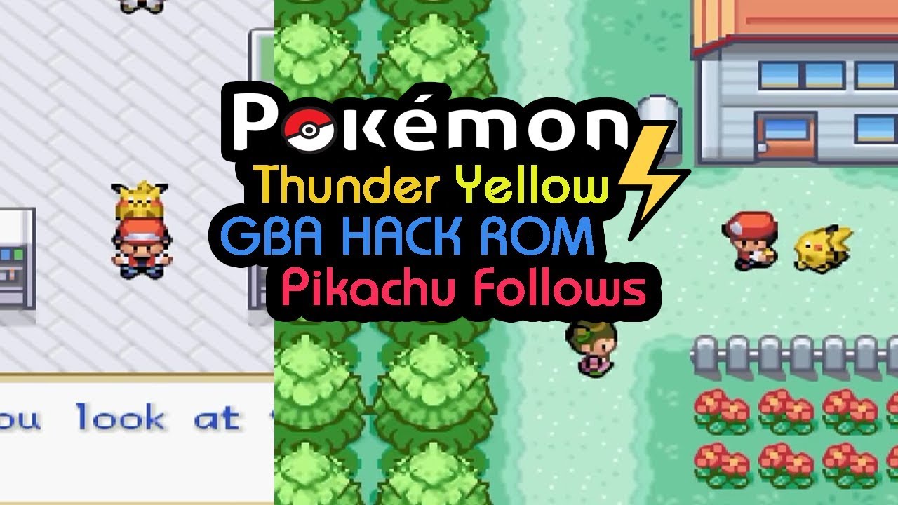 pokemon lightning yellow gba